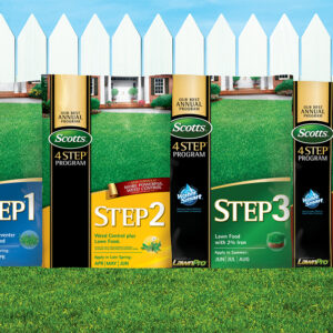 Scotts 4 Step Annual Lawn Program