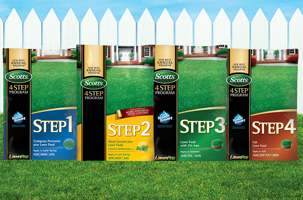 Scotts 4 Step Annual Lawn Program Dees Nursery