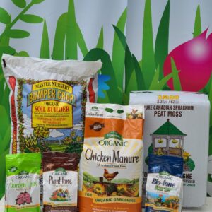 Organic Soil Prep Program for Flower & Vegetable Gardens
