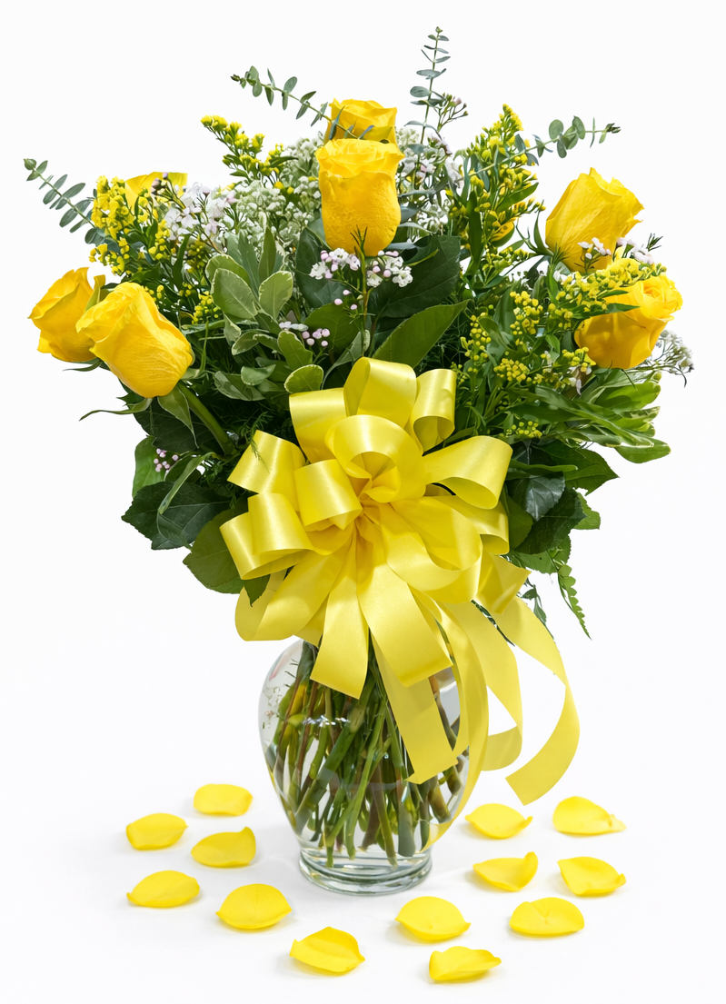 no6 valentines arrangement