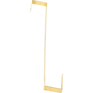 Metal Wreath Hanger (Gold)