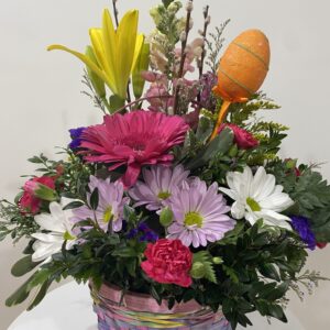 Easter Floral Basket