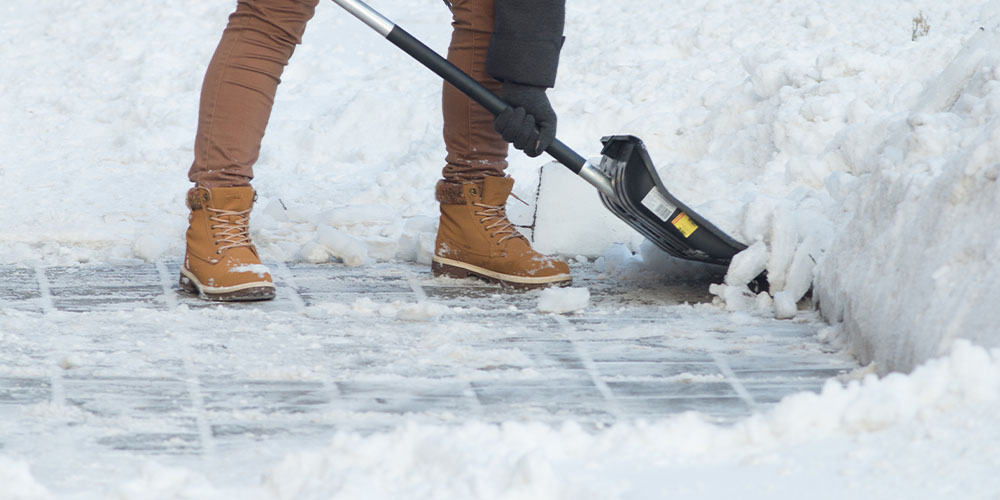 Dees Nursery-Oceanside-Managing Snow to Keep You and Your Landscape Safe-shoveling snow