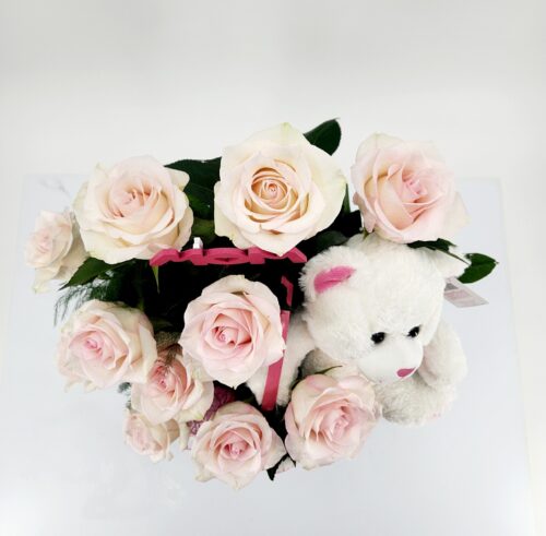 Pink I Lover You Beary Much 3 Pink I Love You Beary Much Mother's Day flowers