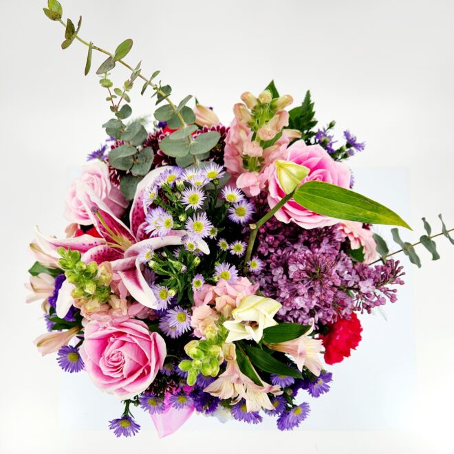 Pretty In Pink Mother's Day Flower Arrangement