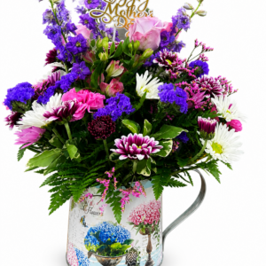 shower mom with love #2 floral arrangement.